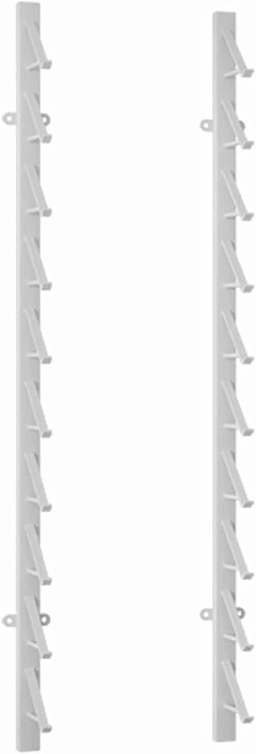 Wall Mounted Tile Display Rack with 10Sample Capacity, Durable Iron Stand for Showroom, Gold Medium Size