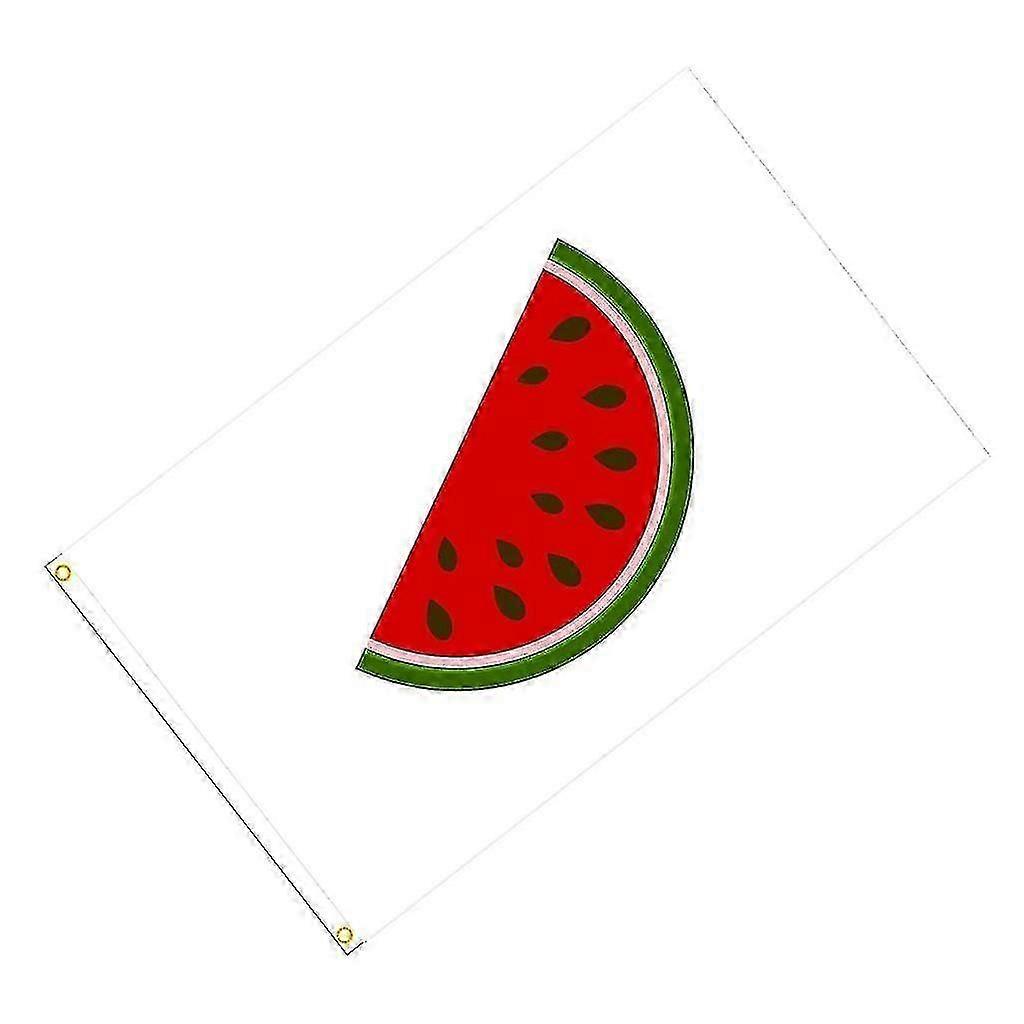 90x150cm Watermelon Flags for Patriotic Decorations - Durable & Long-Lasting