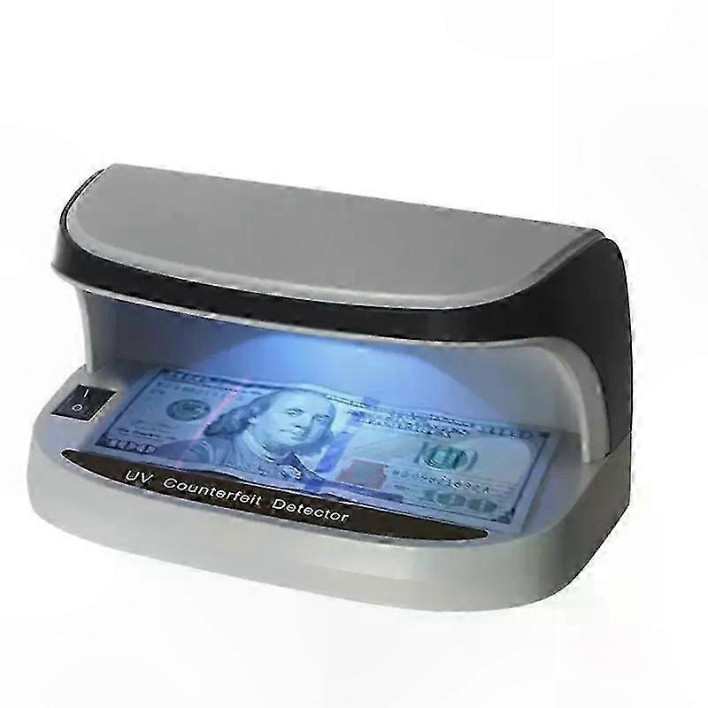 Compact UV Counterfeit Detector with Magnifier for Currency Notes and Banknotes Validation