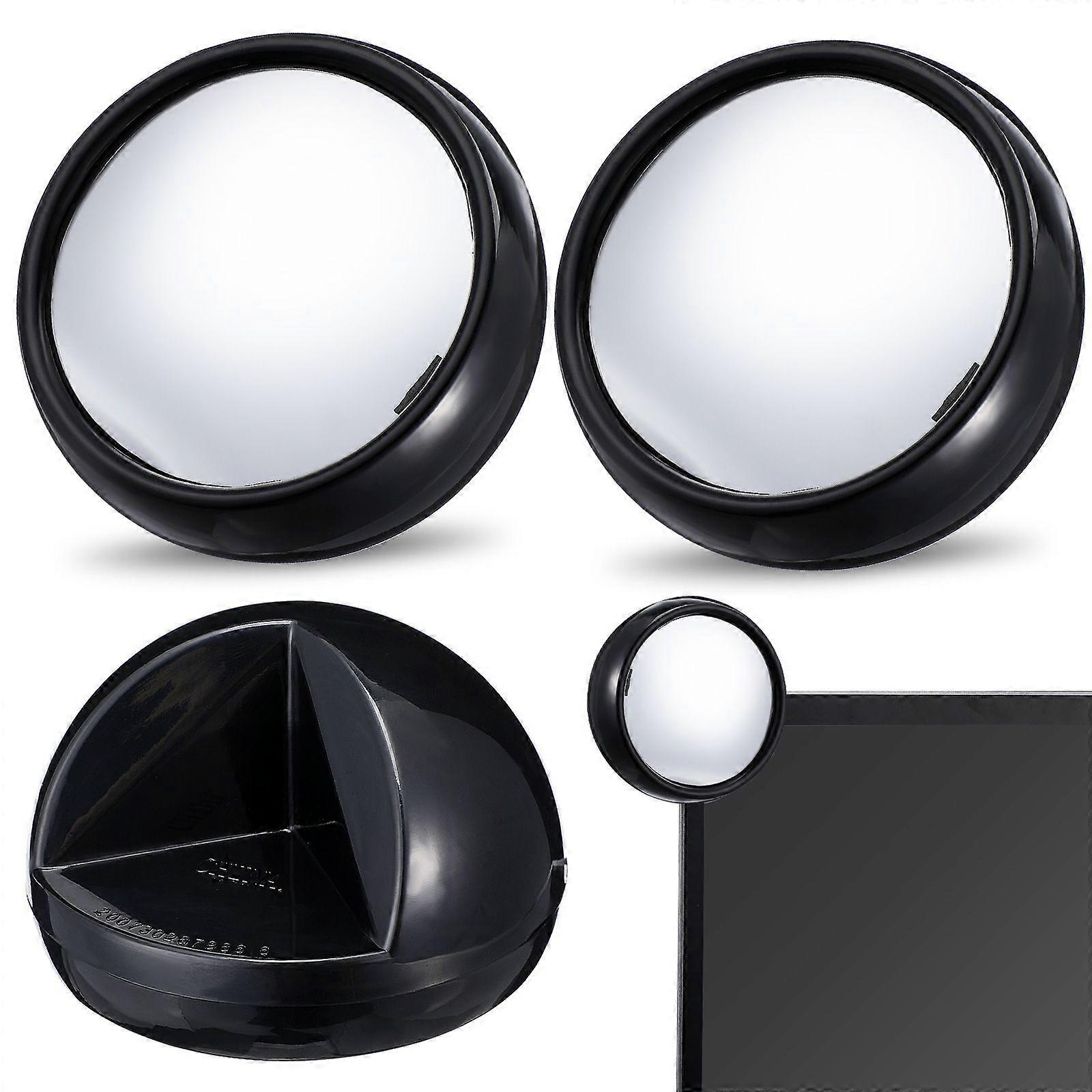 3pcs Computer Mirror Office Desk Mirror Mini Laptop Mirror Cubical Accessory