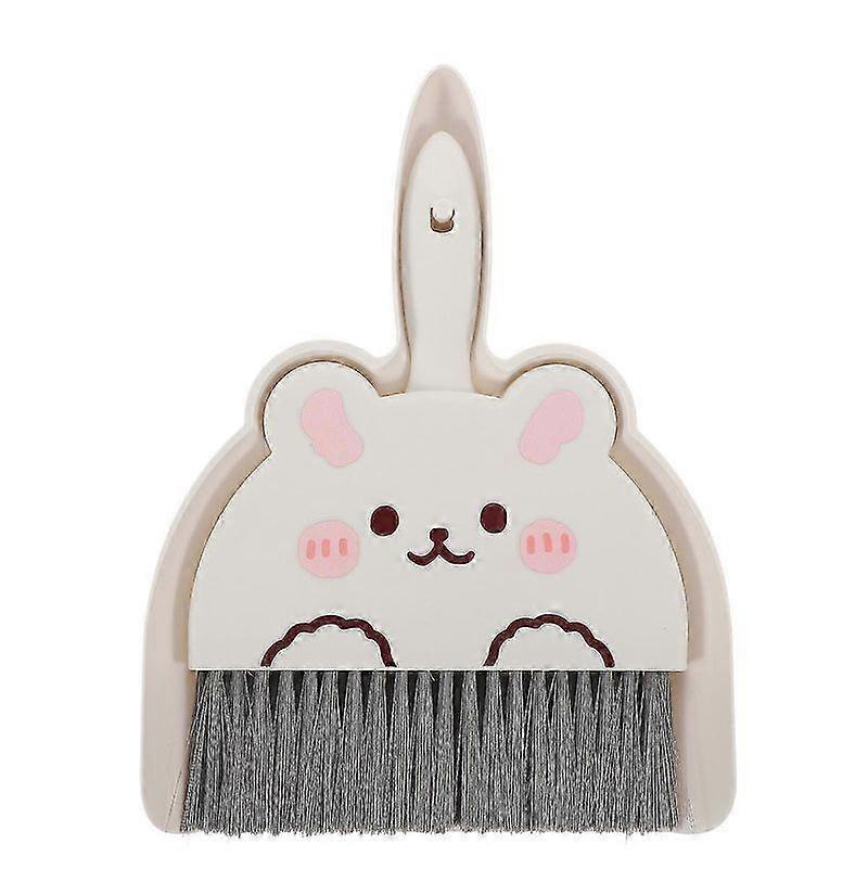 1 Set Mini Cleaning Broom Dustpan Table Brush Set Dining Table Sweeper Cleaning Tool