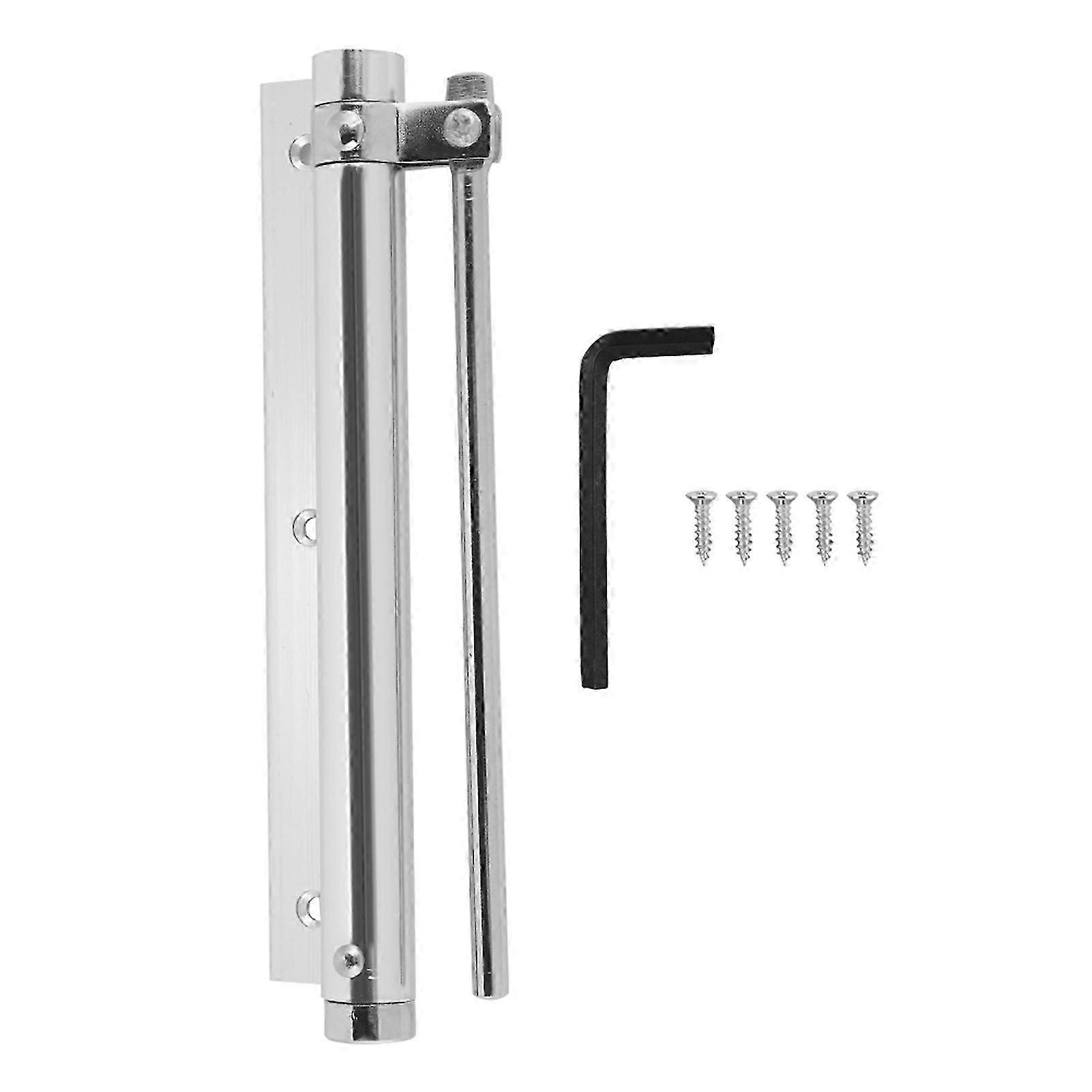 Aluminum Alloy Automatic Fire Rated Door Closing Adjustable Strength Spring Buffer Door Closer