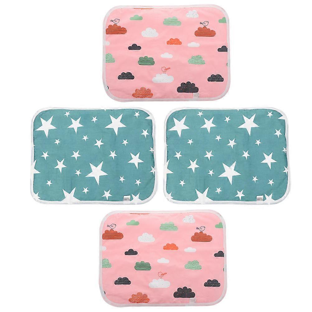 Guinea Pig Cage Pee Pads for Pet Training 4Pcs Reusable Liners