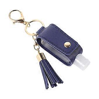 Wash Hand Gel Case Bottle Cover Keychain for Outdoor Use 1Set