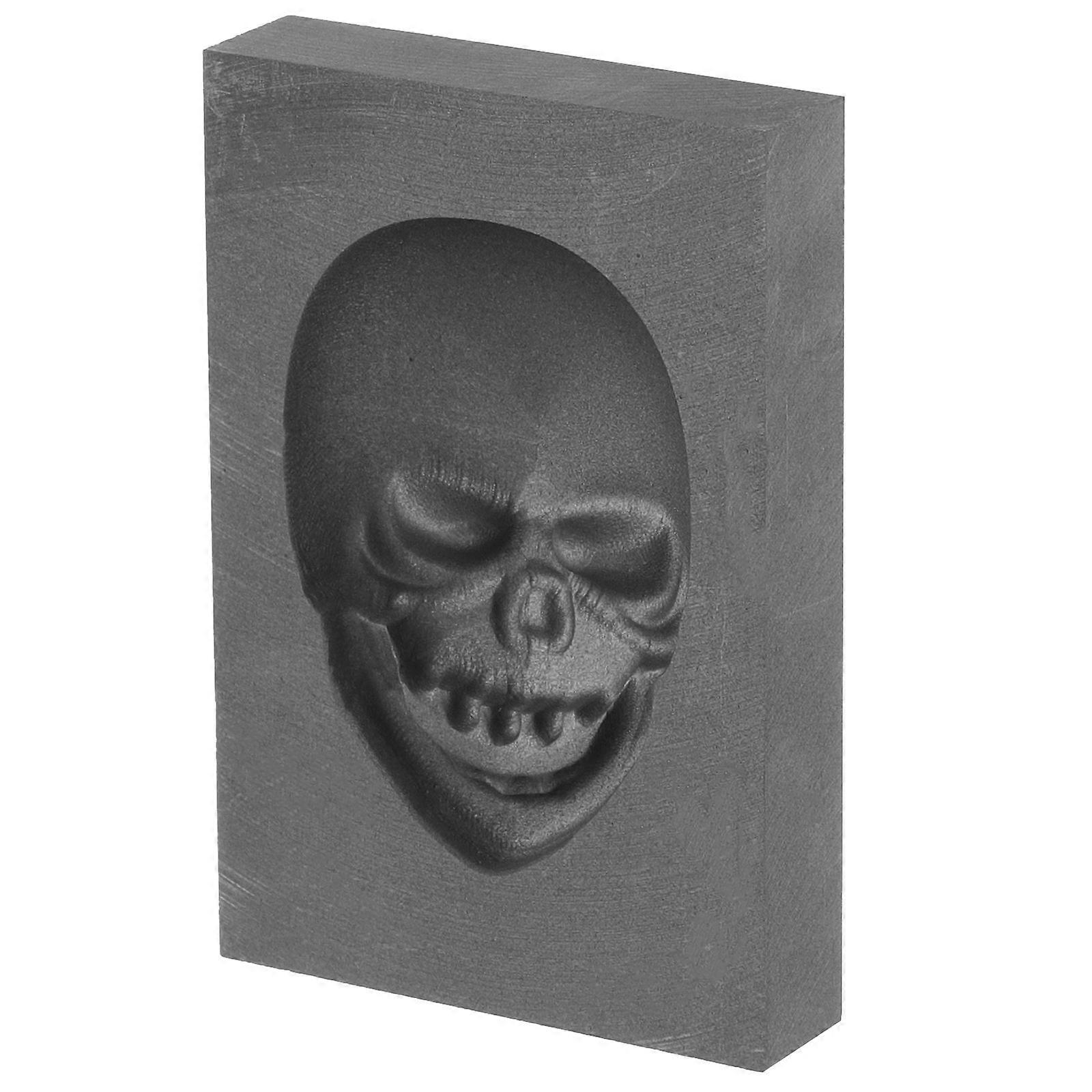 Skull Graphite Ingot Mold for Melting Metal Casting High Density Graphite Mold