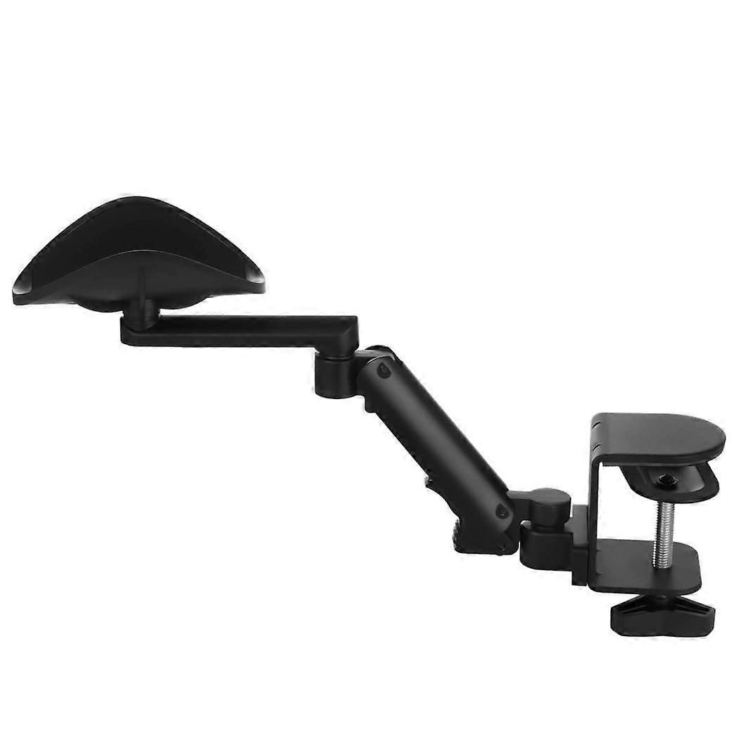 Ergonomic Desk Armrest with Adjustable ClampOn Elbow Support for Office Computer Work