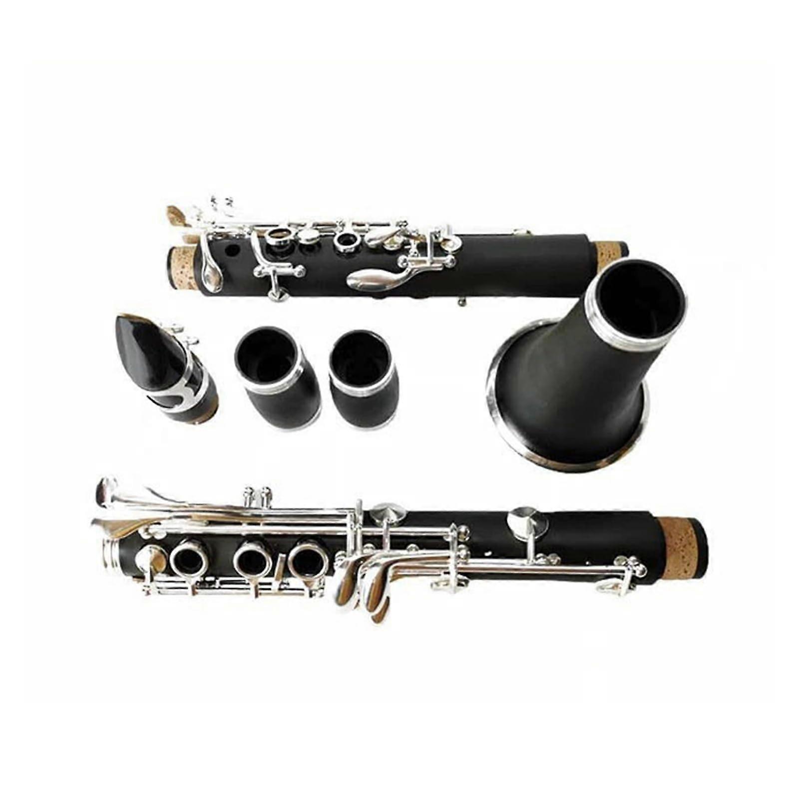 B Flat Clarinet for Beginners Clear Tone Responsive Keys Durable Design for Students