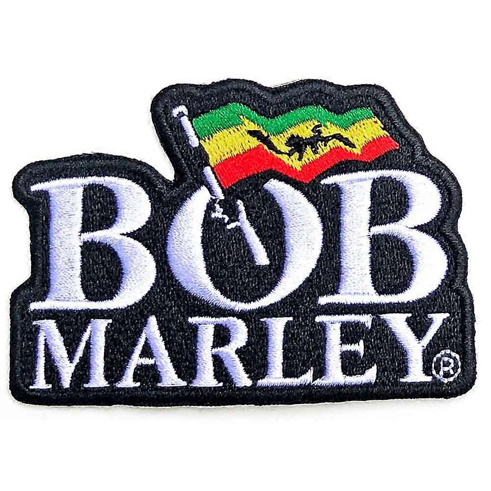 Bob Marley Patch Logo new Official Black