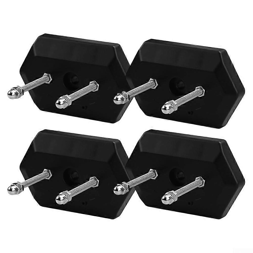 3PC ABS Skateboard Wall Mount Rack Set for SpaceSaving MultiBoard Storage