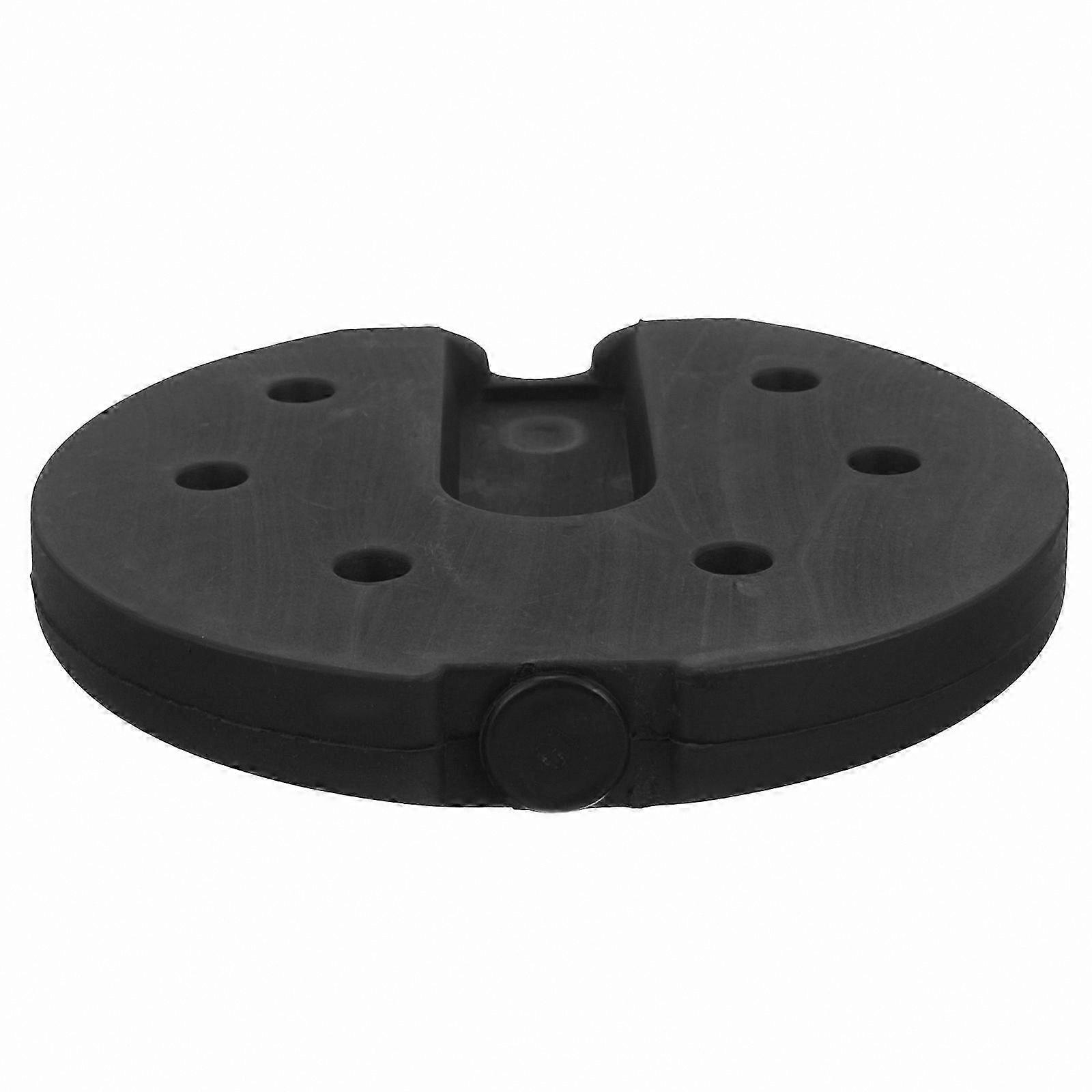 Black Round Floor Lamp Base Replacement Weight for DIY Projects