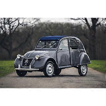 Citroën 2CV (1950er Jahre) Klassisches französisches Auto-Puzzle – Denksportaufgabe S0155