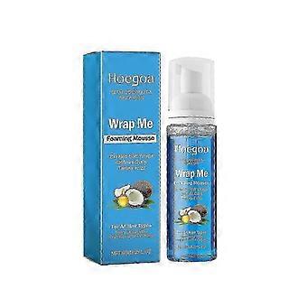 Hoegoa Foam Curl Mousse perms and curls, styling, repairs damaged, dry and frizzy hair, nourishes and cares