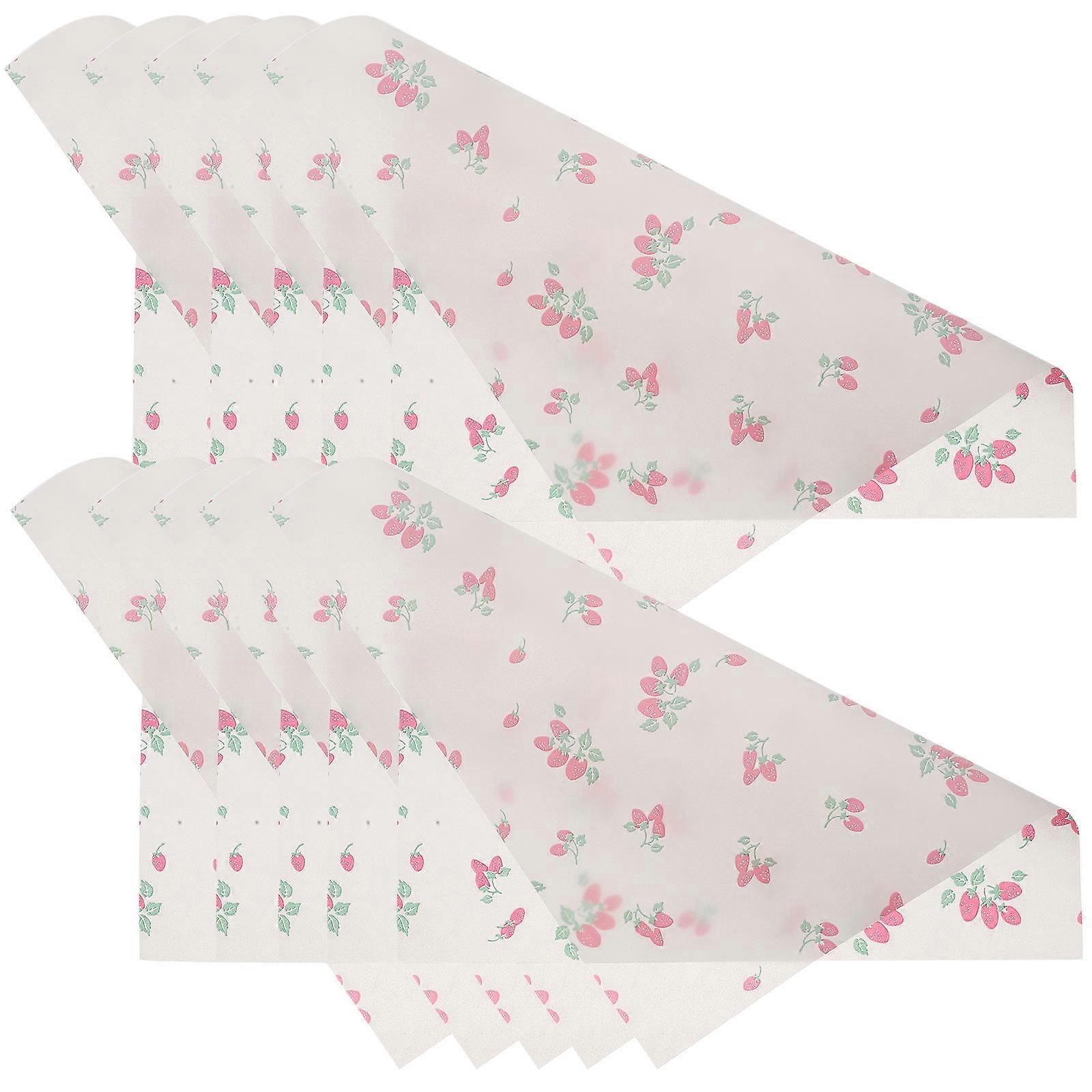 Baking Paper Grease-Proof Paper for Baking with 50 Sheets Multi-Colored