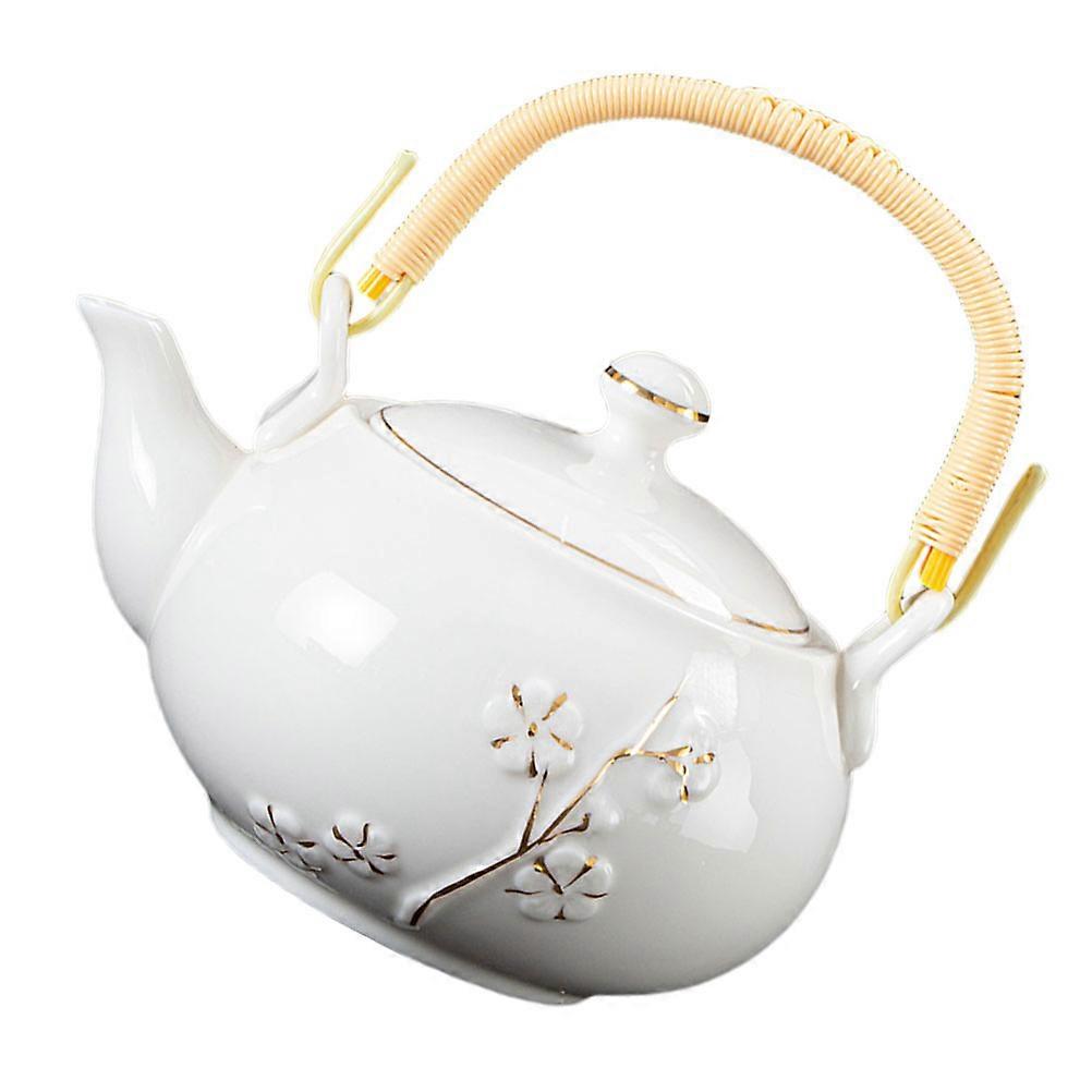 Ceramic Tea Kettle for Home Use Practical Water Boiling