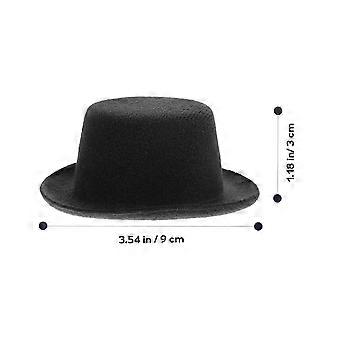 6pcs Miniatur Cowboyhut Entzückende Cowboyhut Fotorequisite für Haustiere Katze Hund Dekoration