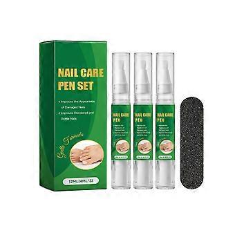 2pcsNail Care Pen Set, Moisturizing – Repair Damaged Nails, Smooth Cuticle (Panthenol, Undecylenic Acid, Tea Tree Oil)