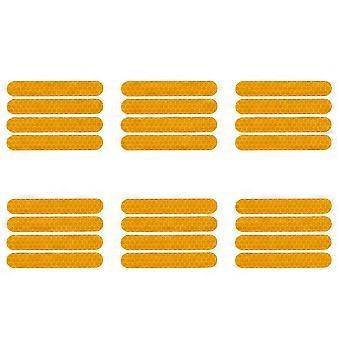 24X Reflective Stickers Waterproof Warning Strip Night Reflective Stickers compatible with Ninebot Max G30