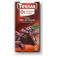 Dark chocolate with cocoa beans 75 g