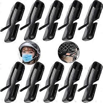 Skihelm-Brillenclip, Helmclips kompatibel mit Helmvisierclip, Skihelm-Brillenhalter, 100 Stück Crjjkoy