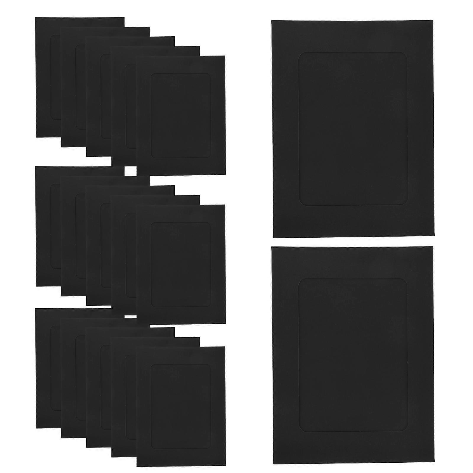 Black Paper Picture Frames for Decorating 30Pcs Collage Wall Display