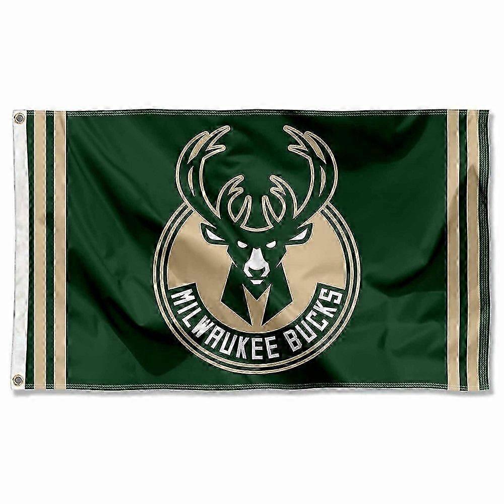 Milwaukee Bucks-logotypflagga IS0695
