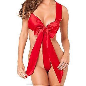 Femme Dentelle Vêtements de nuit Cadeaux en dentelle Ensembles Derrière Babydoll Lingerie