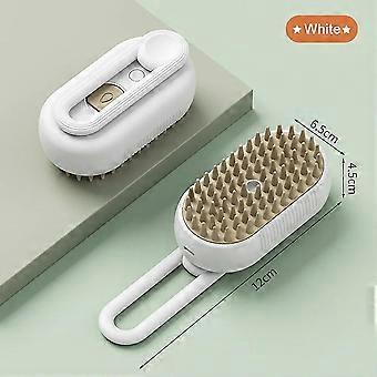 Steamy Cat Dog Brush 3in1 Electric Anti-splashing Cat Brushes with Steam Spray USB Charging Massage Pet Grooming Comb Hair Removal Combs 2024 New