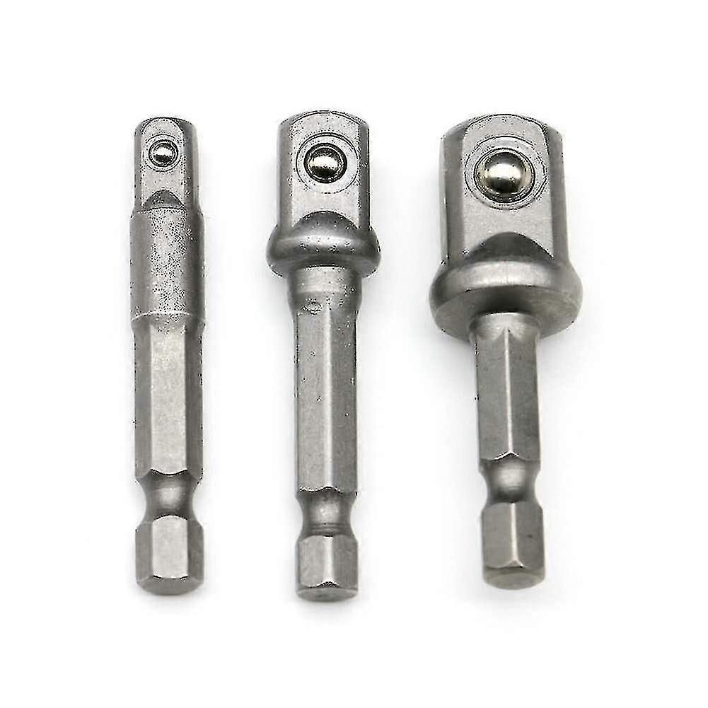 Drill Nut, Driver Power, Extension Set- Socket Hex, Shank Adapter For Drills