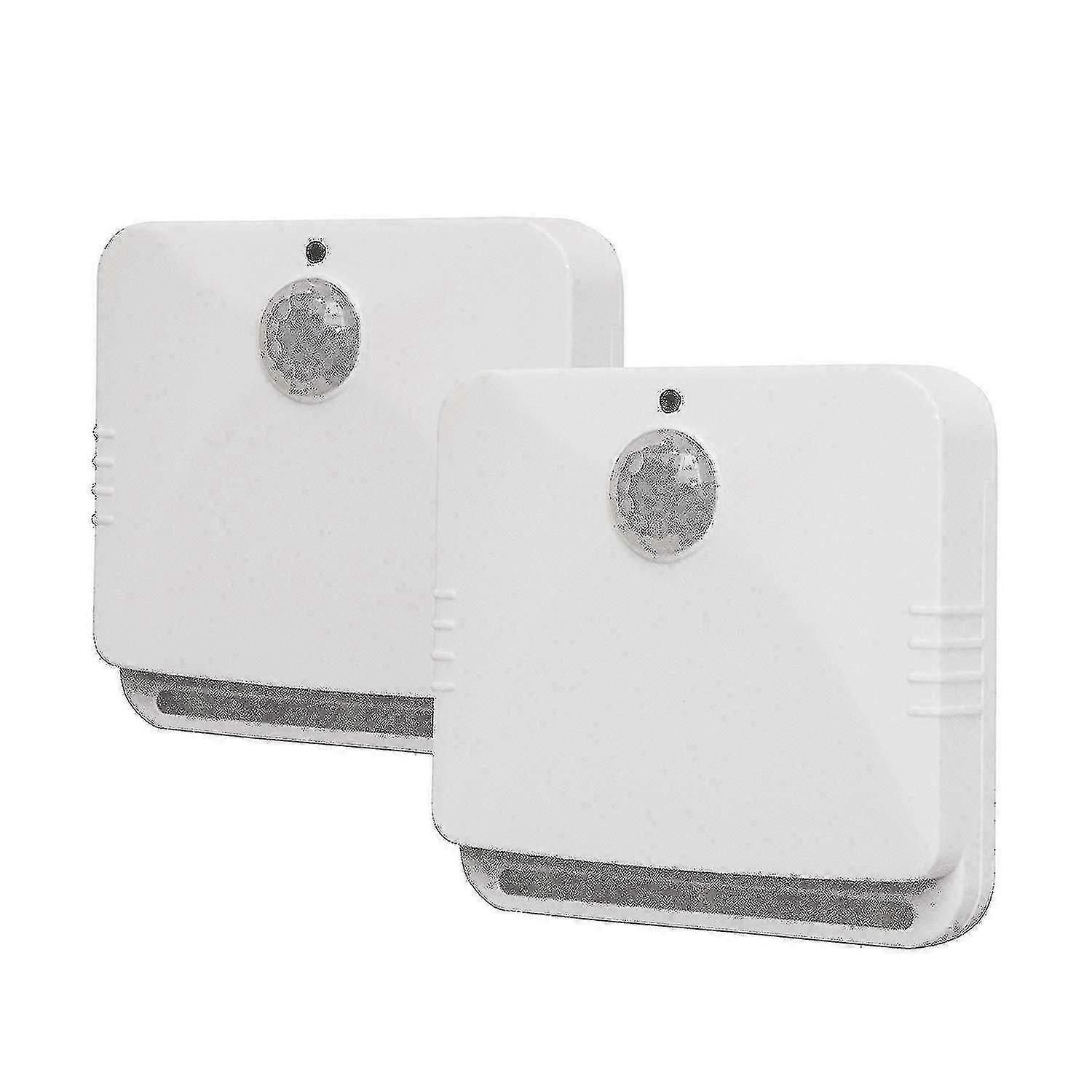 2 X Motion Sensor Night Lights Plug In Wall With Stepless Dimming Brightness