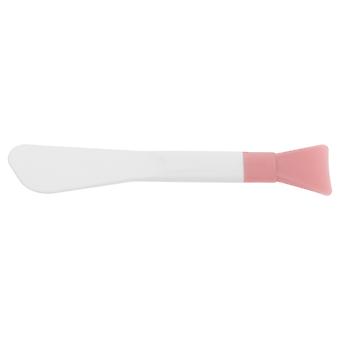 Masque facial en silicone Pinceau Applicateur Masque facial à double tête Pinceau Spatule en silicone Spatule de maquillage réutilisable Outils de soins de la peau Pour masque facial Appliquer Mud Mas