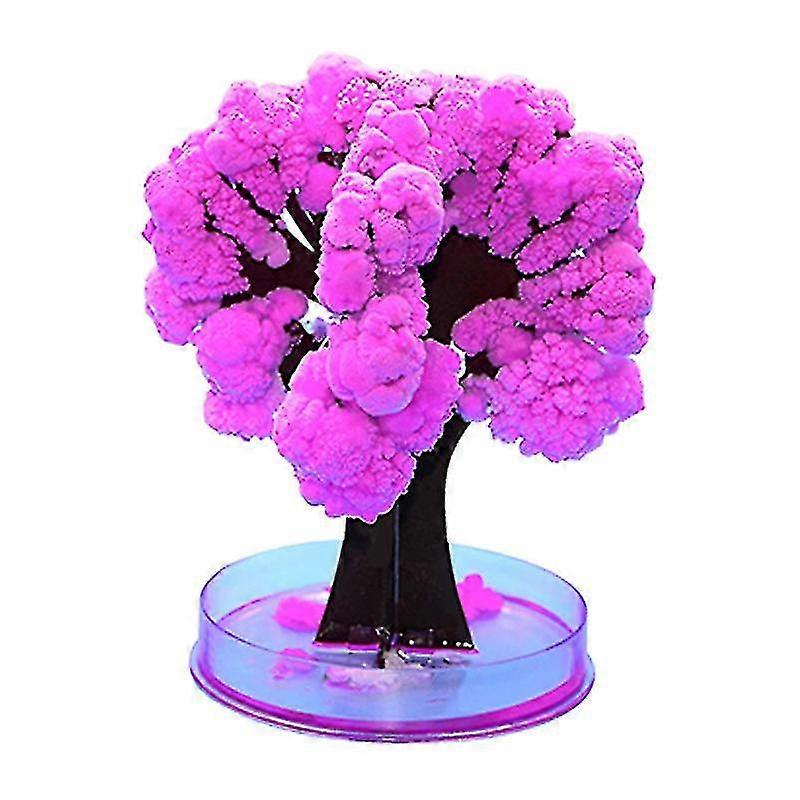 Crystallized Christmas Tree Interesting Romantic Growing Blossoming