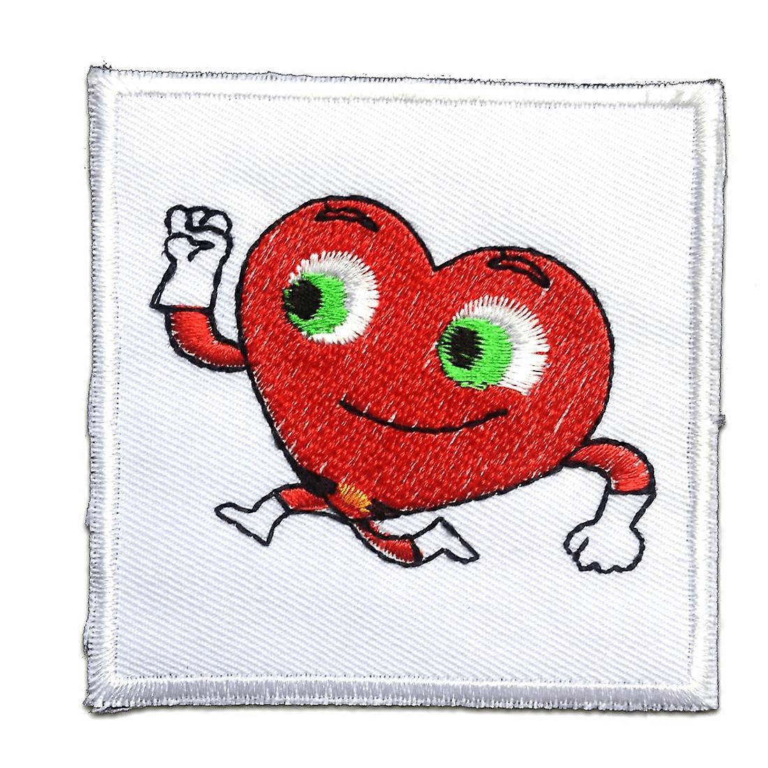 Patch - Healthy Heart - Red - 7.5 x 7.5 cm - Appliques Patch