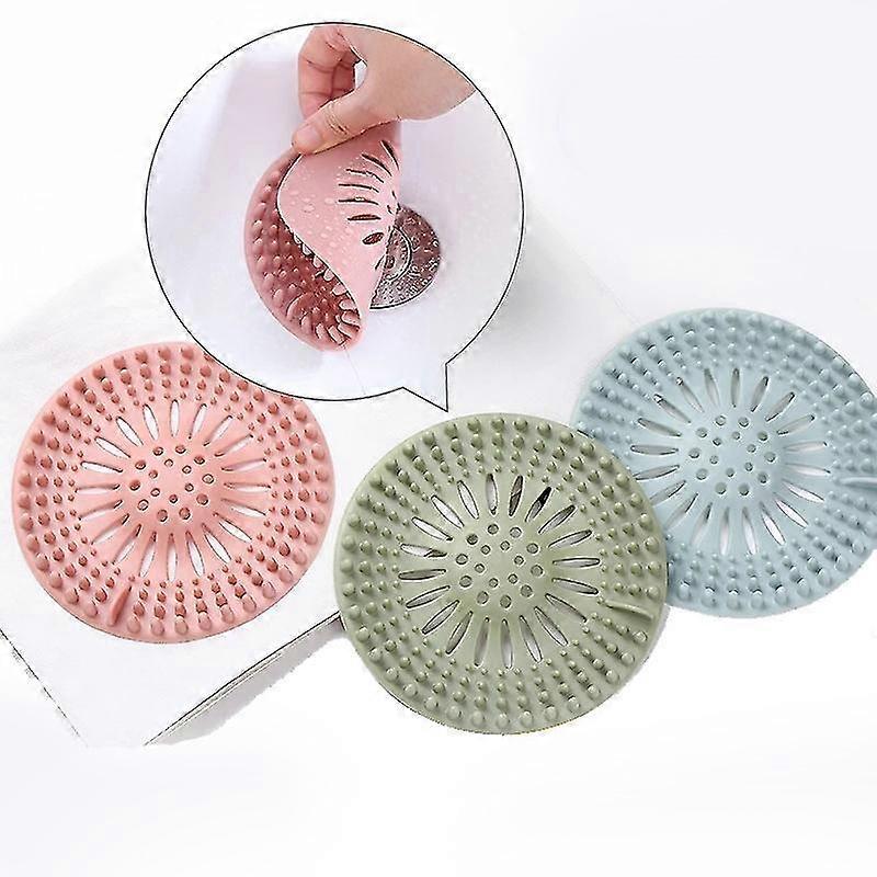 4 Pieces Silicone Drain Protector, Kitchen Sink Strainer, Shower Stoppers