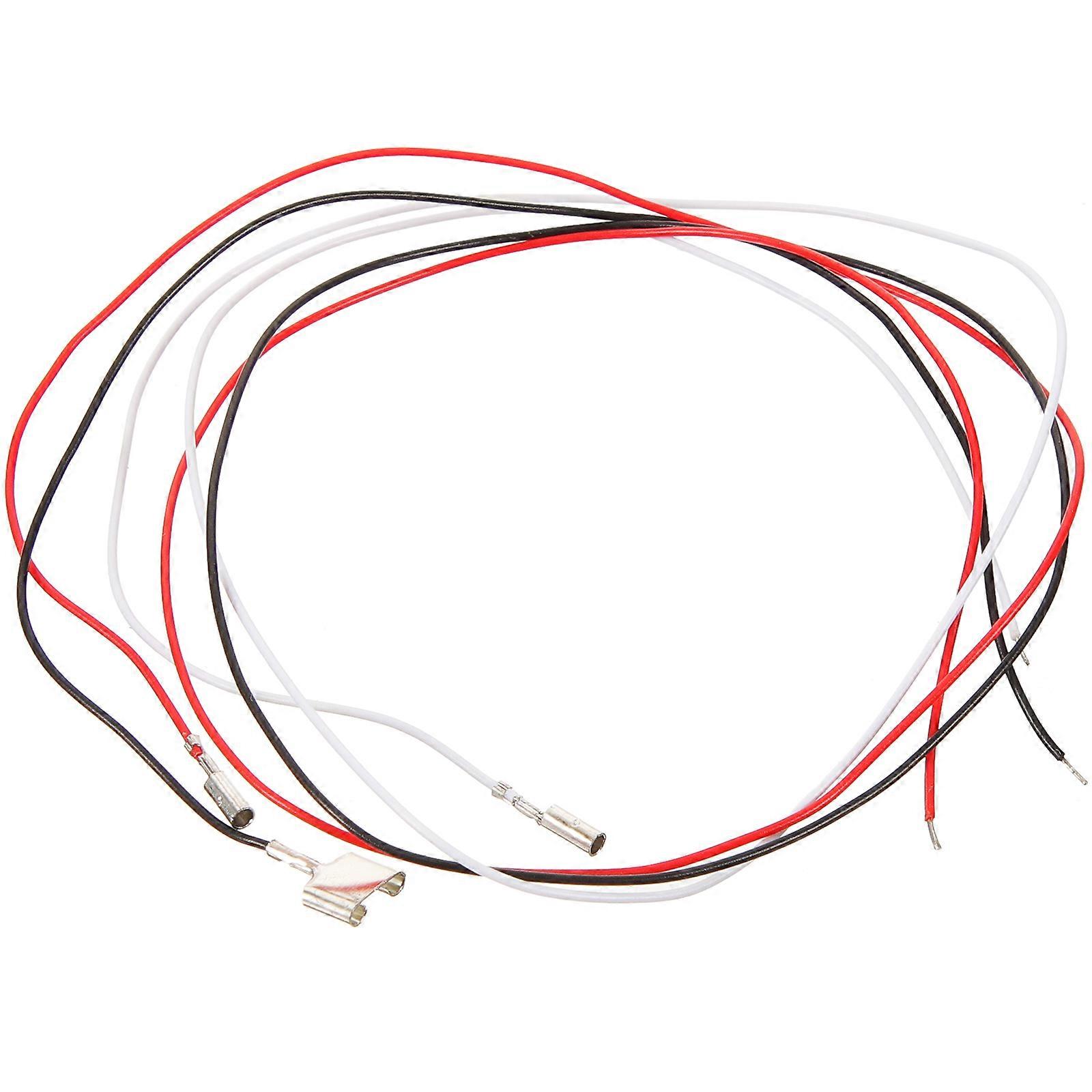 Lead Wires for Phonograph Cartridge Headshell 3Pcs Durable Plastic Material
