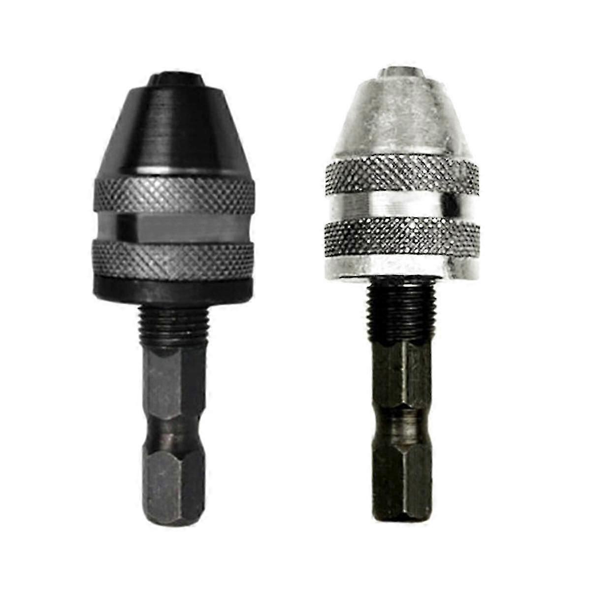 Impact Driver Adaptor Hex 0.5 Keyless Hexdrill Screwdriver Chuck