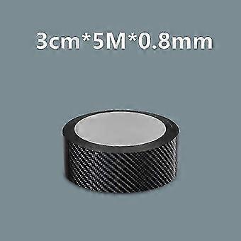 Bicycle Frame Protector Stickers Bike Frame Tape Car Wear Protector 5d Carbon Fiber Texture Tape Film Tools 0.5/0.8 Mm Thickness