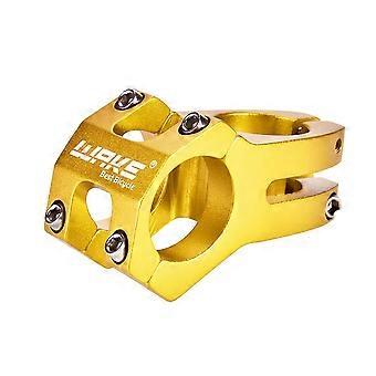 31,8 mm Mountainbike-Lenker aus Aluminiumlegierung mit festem Vorbau Fahrradzubehör (Gold)