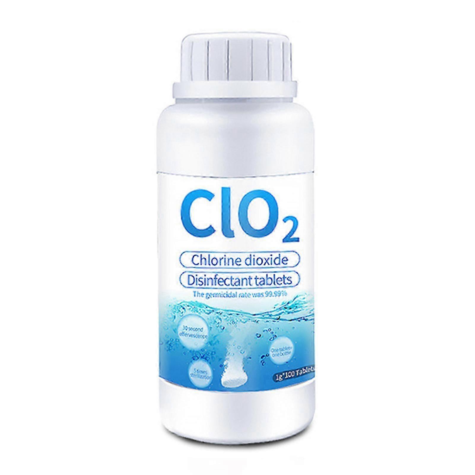 Disinfectant Effervescent Chlorine-Dioxide Tablets Rapid Effervescent Effective Sterilisation Quick Dissolve