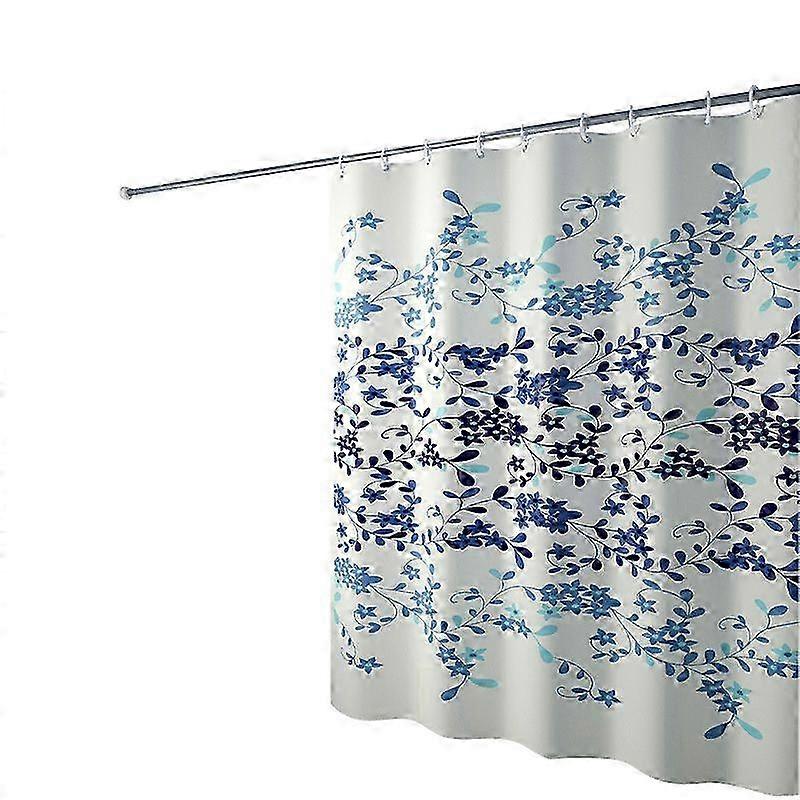 Gradient Immortal Flower Shower Curtain