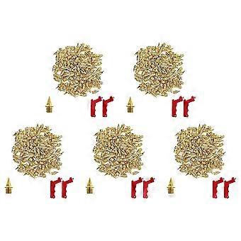 600Pcs 1/4 Inch Track Spikes compatible with Track Shoes,Replacement Spikes compatible with Cross Country Short Running Shoes with Spike Wrench