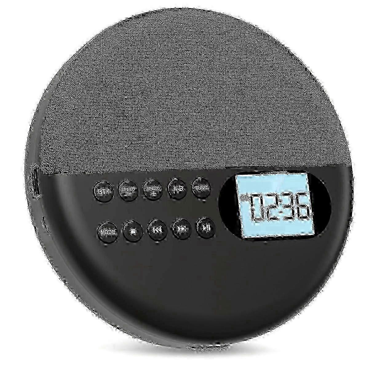 Bluetooth Rechargeable CD Player with LCD Display,x