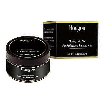 Hoegoa Hair Styling Gel, Moisturizing And Curing Natural Refreshing Styling Gel For Lazy Hair Types With Curly Hair