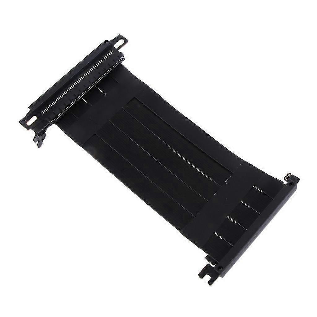 Double Reverse Pcie 4.0 Riser x16 Cable Extender,Flexible GPU Extension Cable