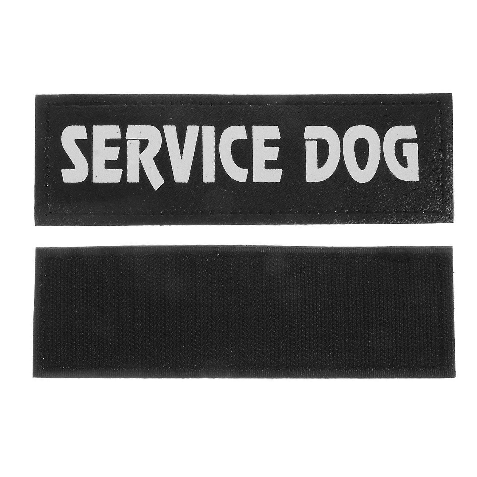Reflective Dog Patch Dog Vest Patch for Dogs 2Pcs