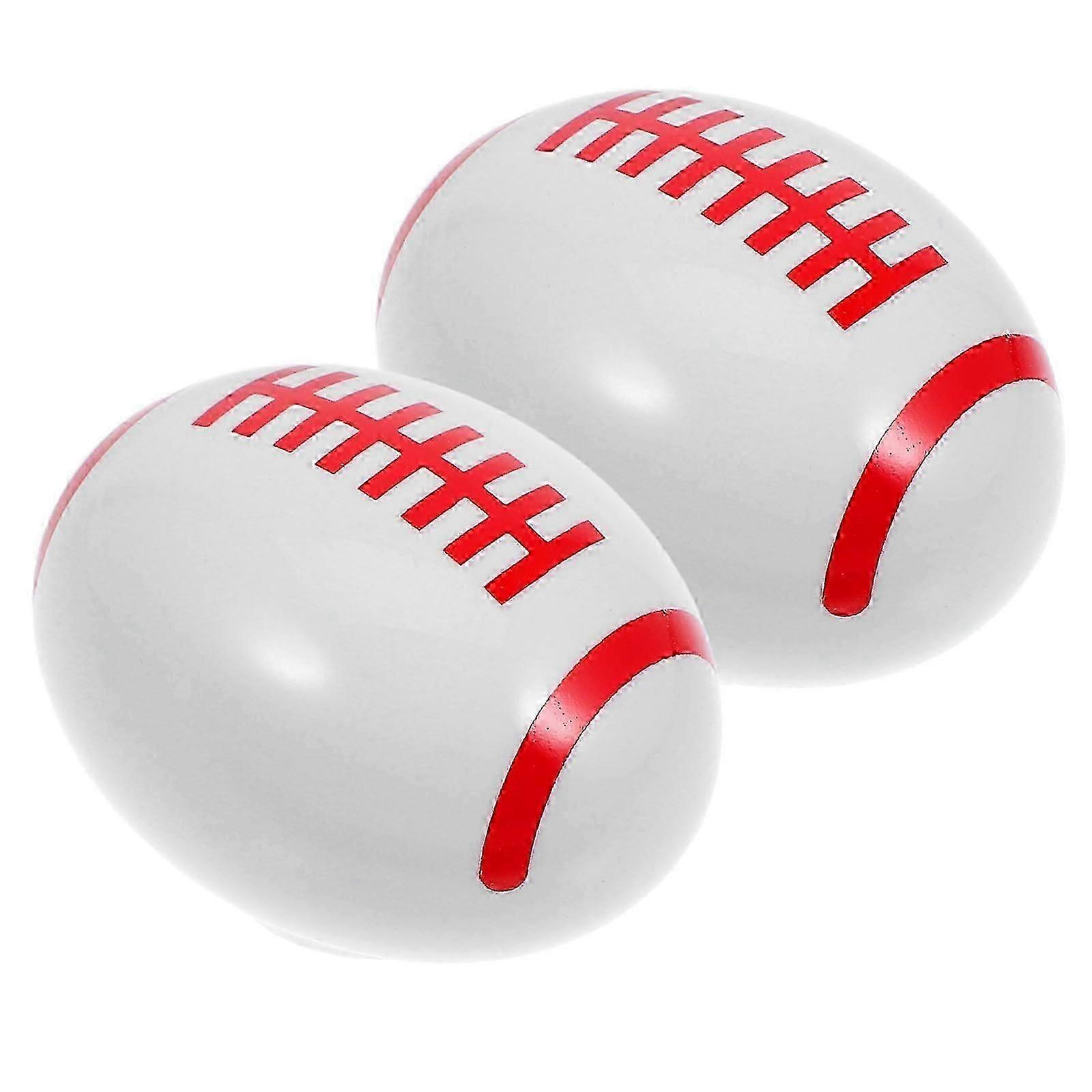 2pcs Rugby Ceramic Kitchen Cabinet Knobs, Drawer Pulls for Dressers Room Decor