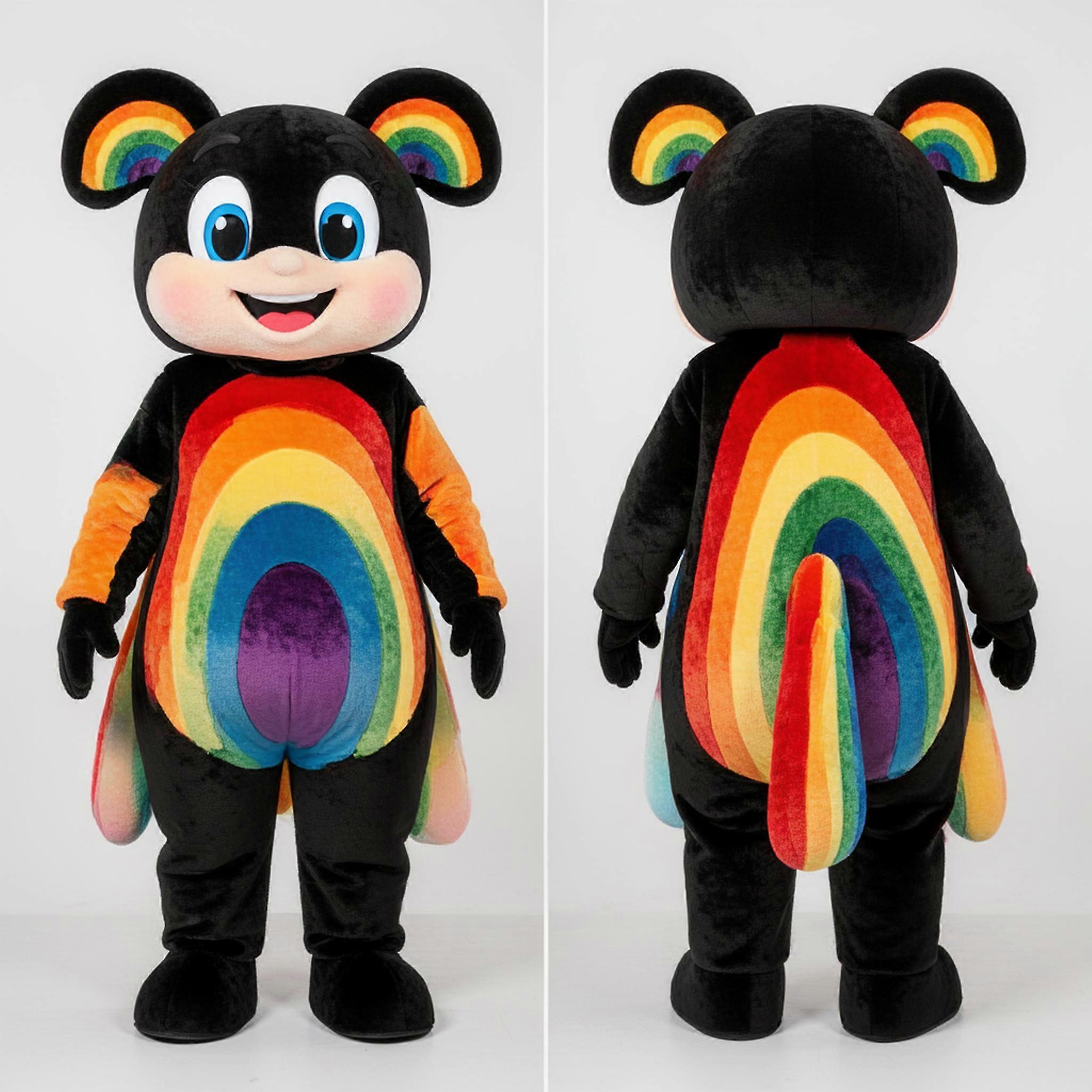 MASTICOT Rainbow Black Rainbow Mascot