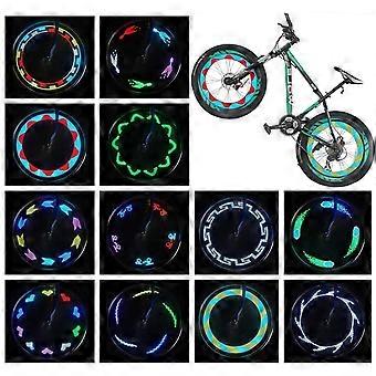 LED-Fahrrad-Radlichter - Wasserdichte Fahrrad-Radlichter, ultrahelle Fahrradspeichenlichter, Fahrradreifen-Lichter, Sicherheit Erwachsenen- und Kinderfahrradzubehör, cool