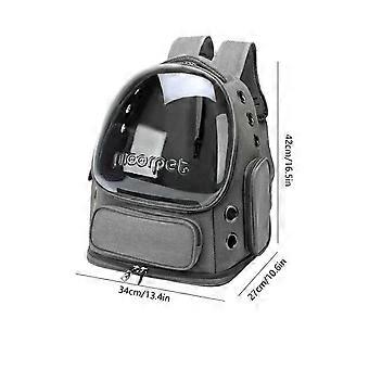 Pet Cat Carrier Travel Bag Breathable Cat Dog Backpack Oxford Cloth Transparent Cover Waterproof Portable Cat Dog Transport Bag Pet Carriers