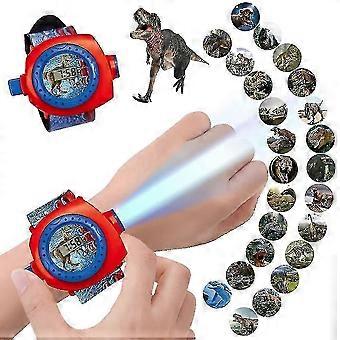 Children Projector Watch With 24 Dinosaur Projection Patterns, 3d Cartoon Projector Watch, Digital Wrist Watch S04