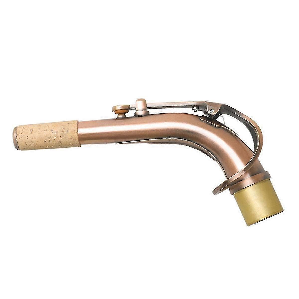 Saxophone accessory for alto E flat with bent brass neck